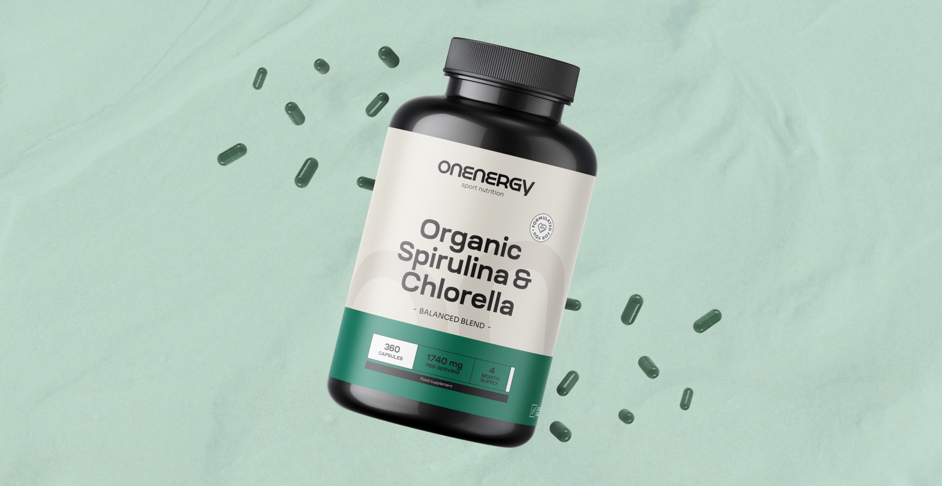 BIO Spirulina in chlorella