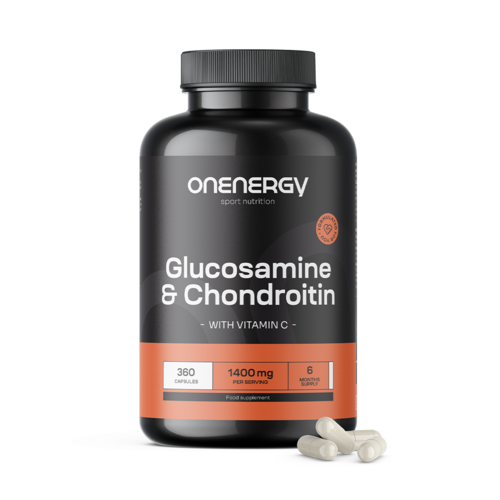 Glukozamín + chondroitín 1400 mg, 360 kapsúl