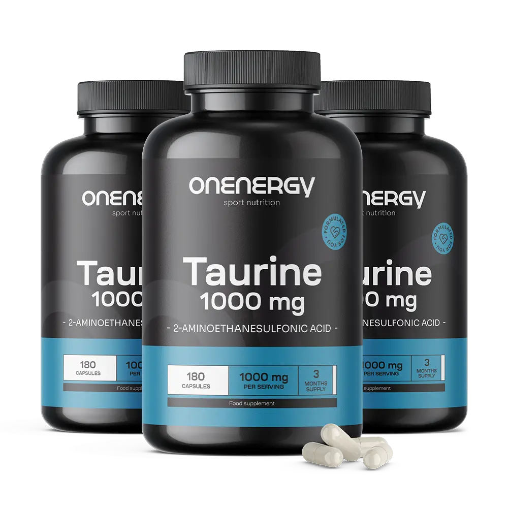 3x Taurín 1000 mg