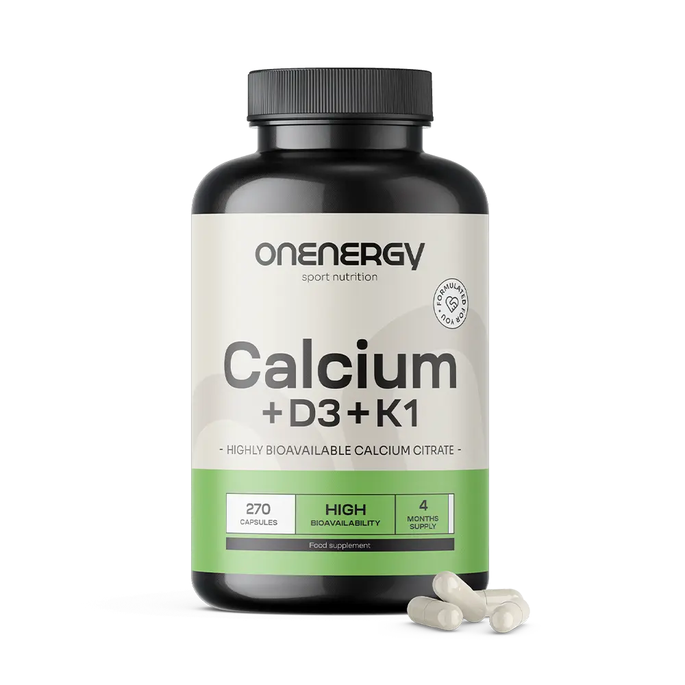 Vápnik + vitamíny D3 a K1