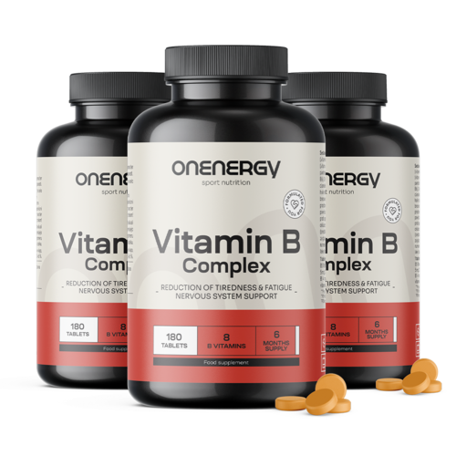 3x Vitamín B komplex, razem 540 tabliet