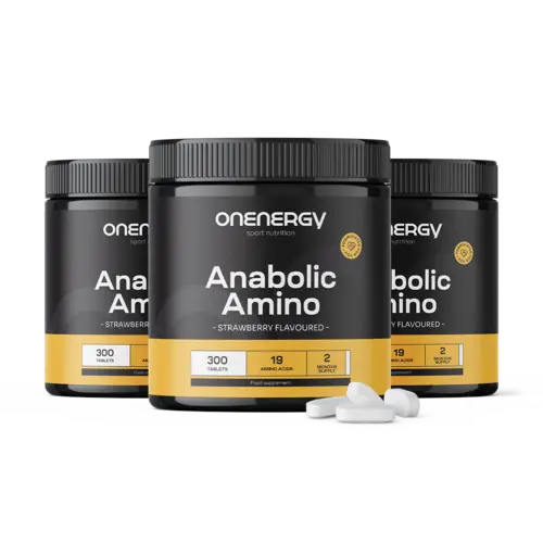 3x Anabolic Amino – komplex anabolických aminokyselín, spolu 900 tabliet