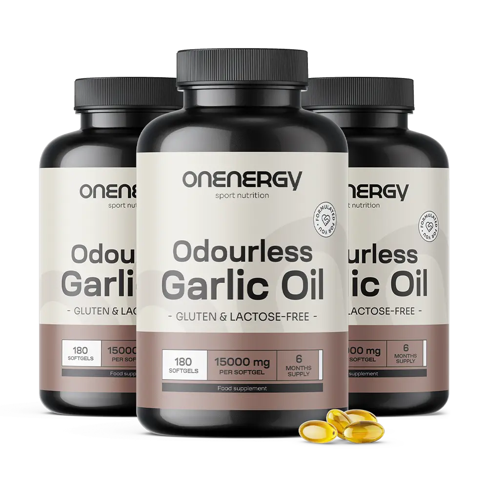 3x Cesnakový olej 15 000 mg