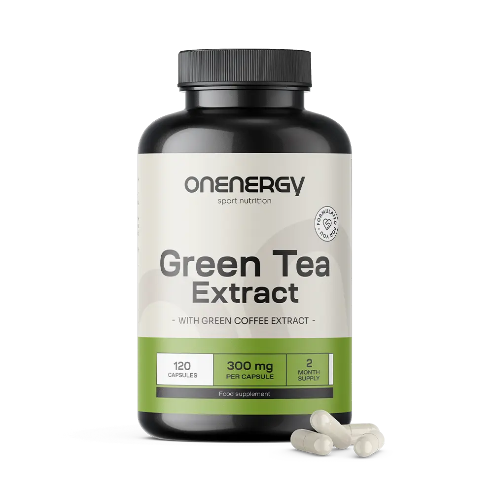 Zelený čaj 600 mg – extrakt