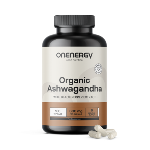 BIO Ashwagandha s čiernym korením, 180 kapsúl