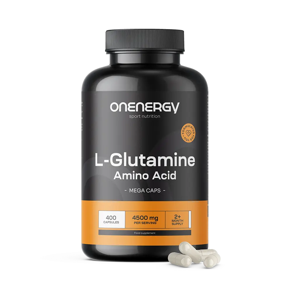 L-glutamín 4500 mg MEGA CAPS