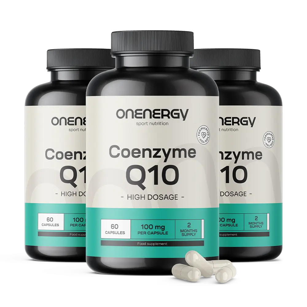 3x Koenzým Q10 100 mg