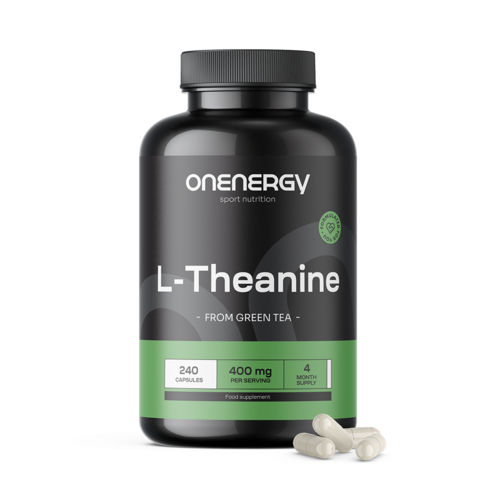 L-teanín 400 mg, 240 kapsúl