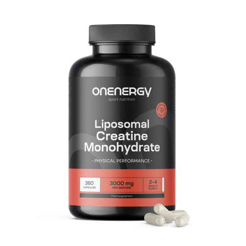 Lipozomálny kreatín monohydrát 3000 mg, 360 kapsúl