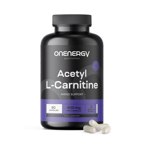 Acetyl-L-karnitín HCl, 90 kapsúl