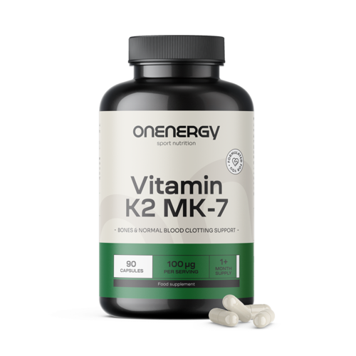Vitamín K2 MK-7, 90 kapsúl