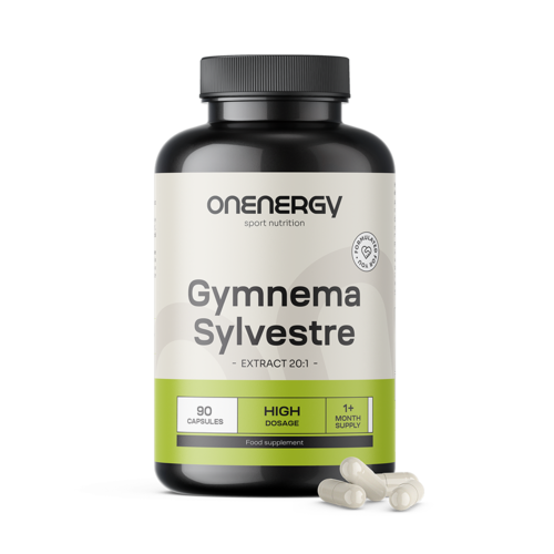 Gurmar (Gymnema Sylvestre) – extrakt 20:1, 90 kapsúl