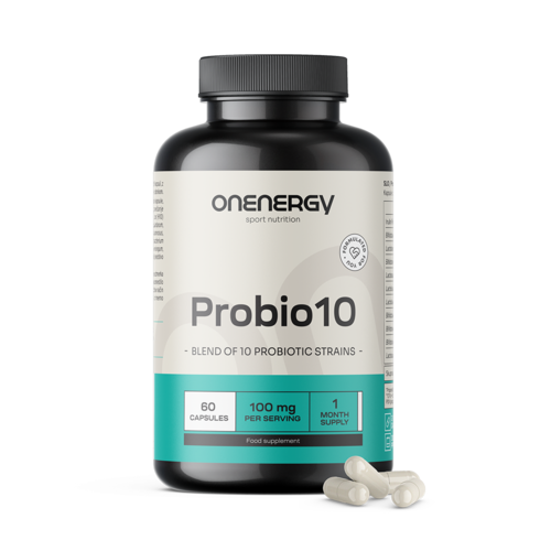 Probio10 – komplex mikrobiologických kultúr, 60 kapsúl