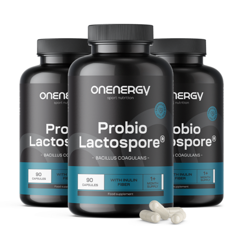 3x Probio Lactospore® – mikrobiologické kultúry, spolu 270 kapsúl