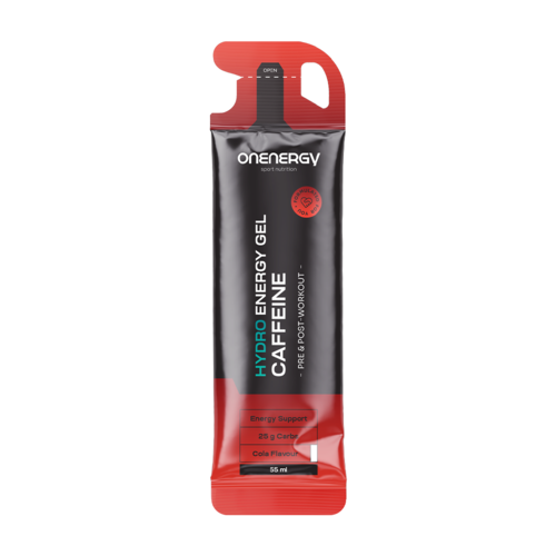 Hydro energetický gél s kofeínom – kola, 55 ml