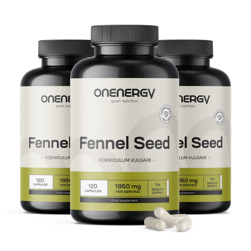 3x Fenikel 1950 mg, spolu 360 kapsúl