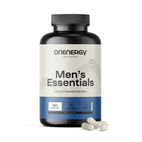 Men’s Essentials – multivitamíny pre mužov, 180 kapsúl