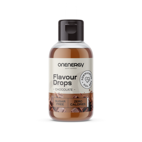 Flavour Drops kvapky so sladidlom – čokoláda, 50 ml