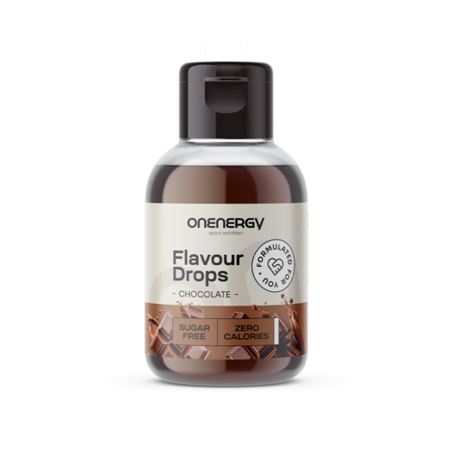 Flavour Drops kvapky so sladidlom – čokoláda, 50 ml